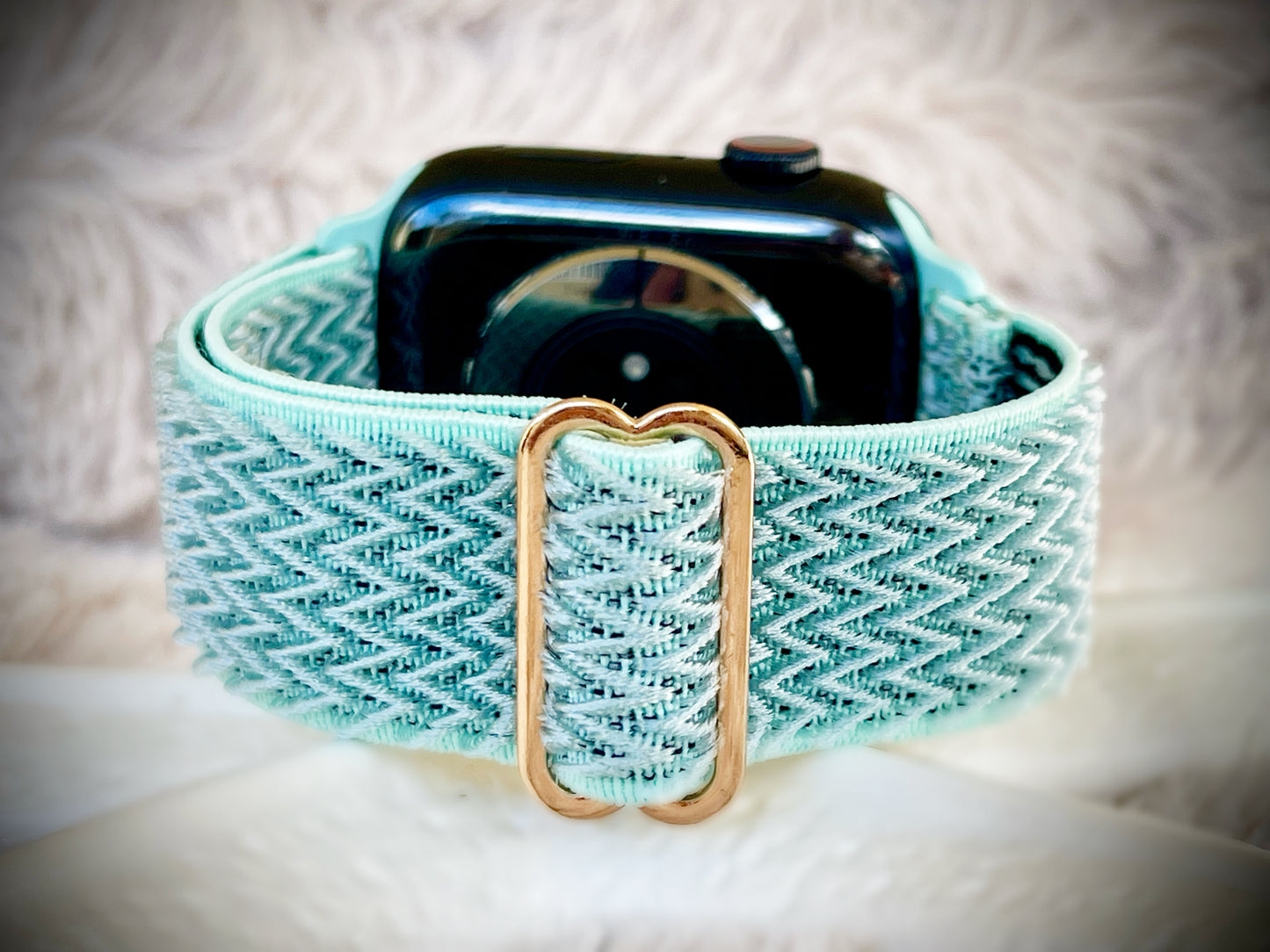 Cacha Nylon Loop Band - Seafoam Green