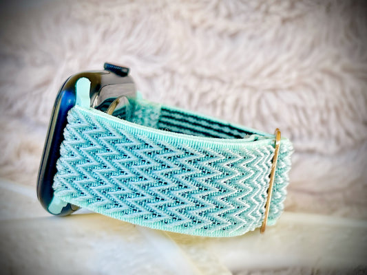 Cacha Nylon Loop Band - Seafoam Green