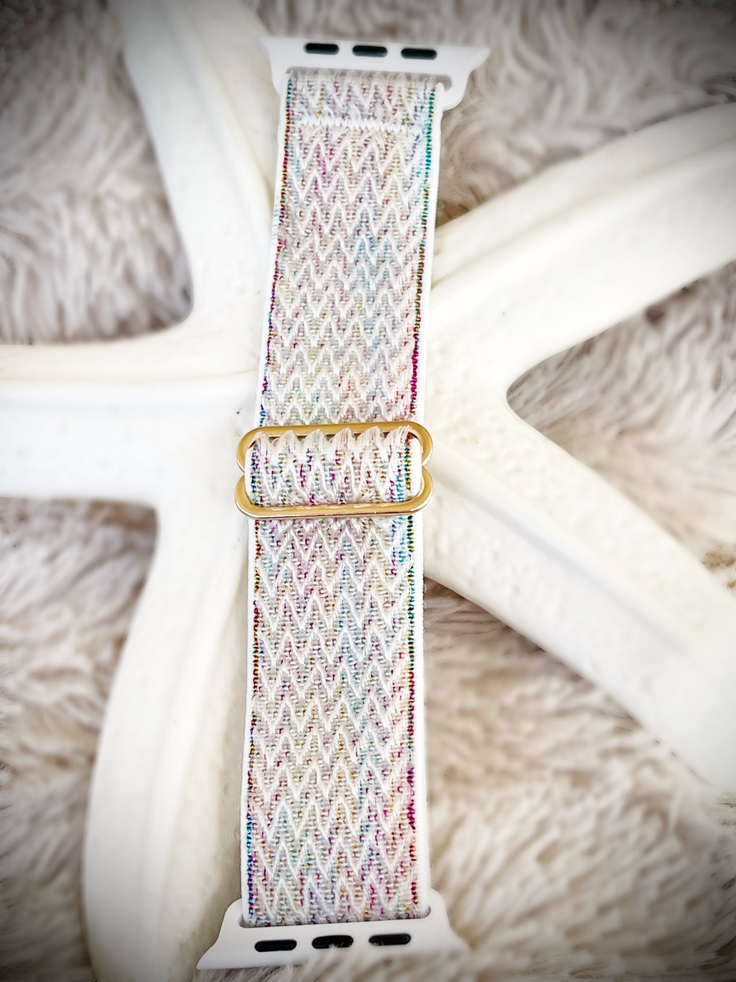 Cacha Nylon Loop Band - Rainbow