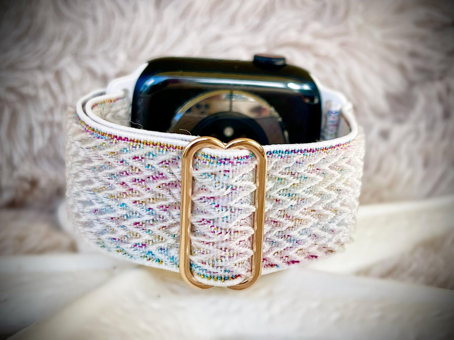 Cacha Nylon Loop Band - Rainbow