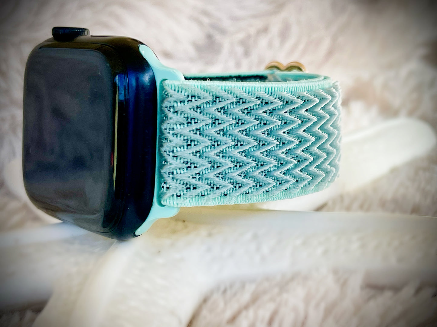 Cacha Nylon Loop Band - Seafoam Green