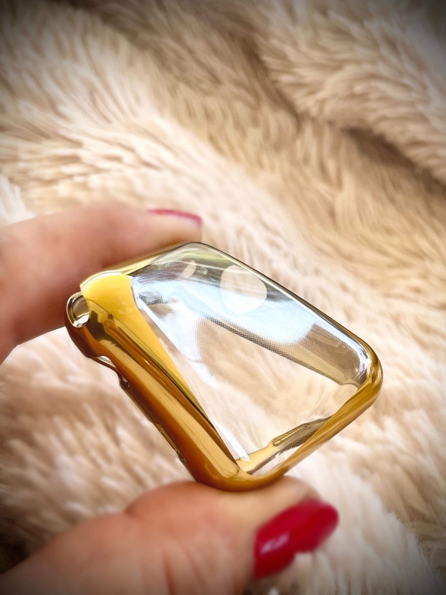 Cacha Watch Cover - Metallic Gold
