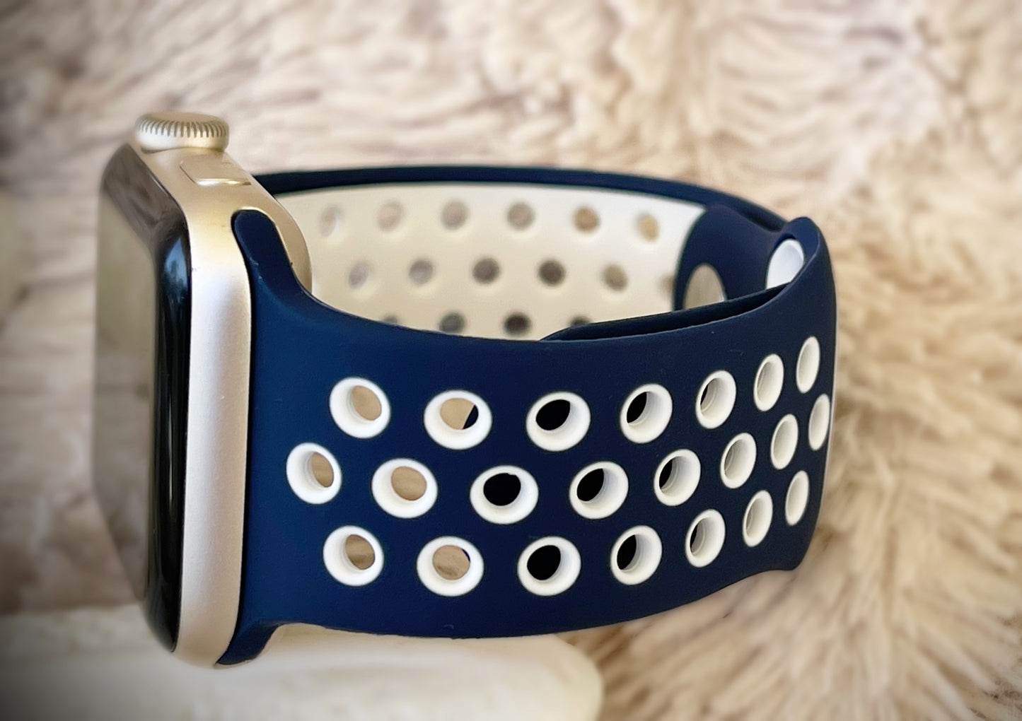 Cacha Sport Band - Blue/White