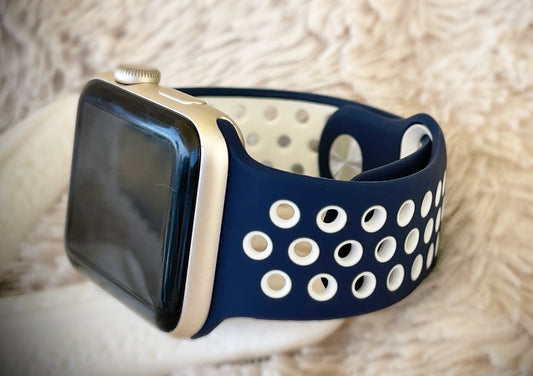 Cacha Sport Band - Blue/White