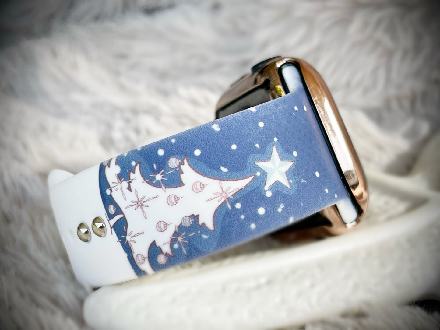 Cacha Silicone Christmas Band - Snowman