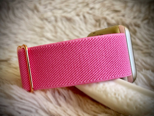 Cacha Nylon Loop Band - Hot Pink