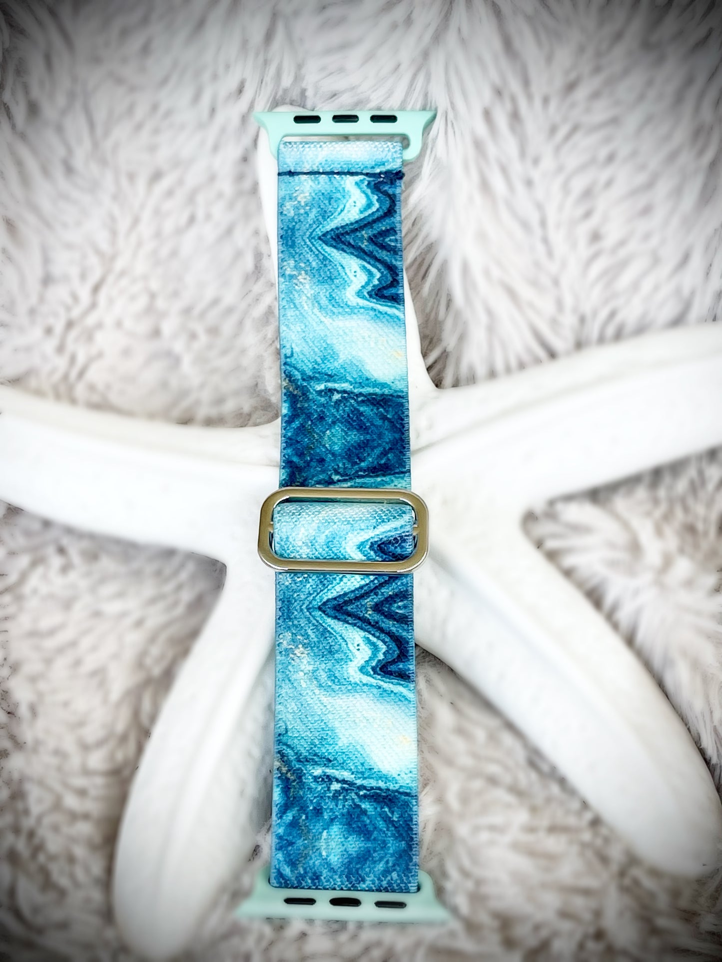 Cacha Nylon Loop Band - Ocean