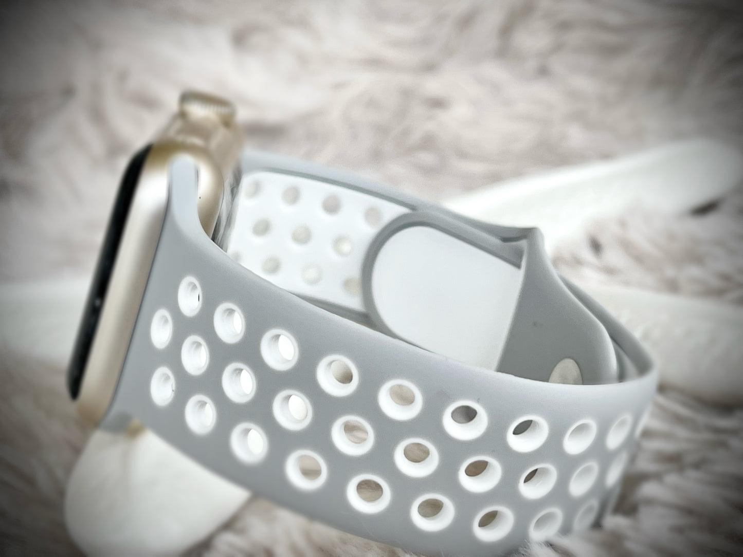 Cacha Sport Band - Grey/White
