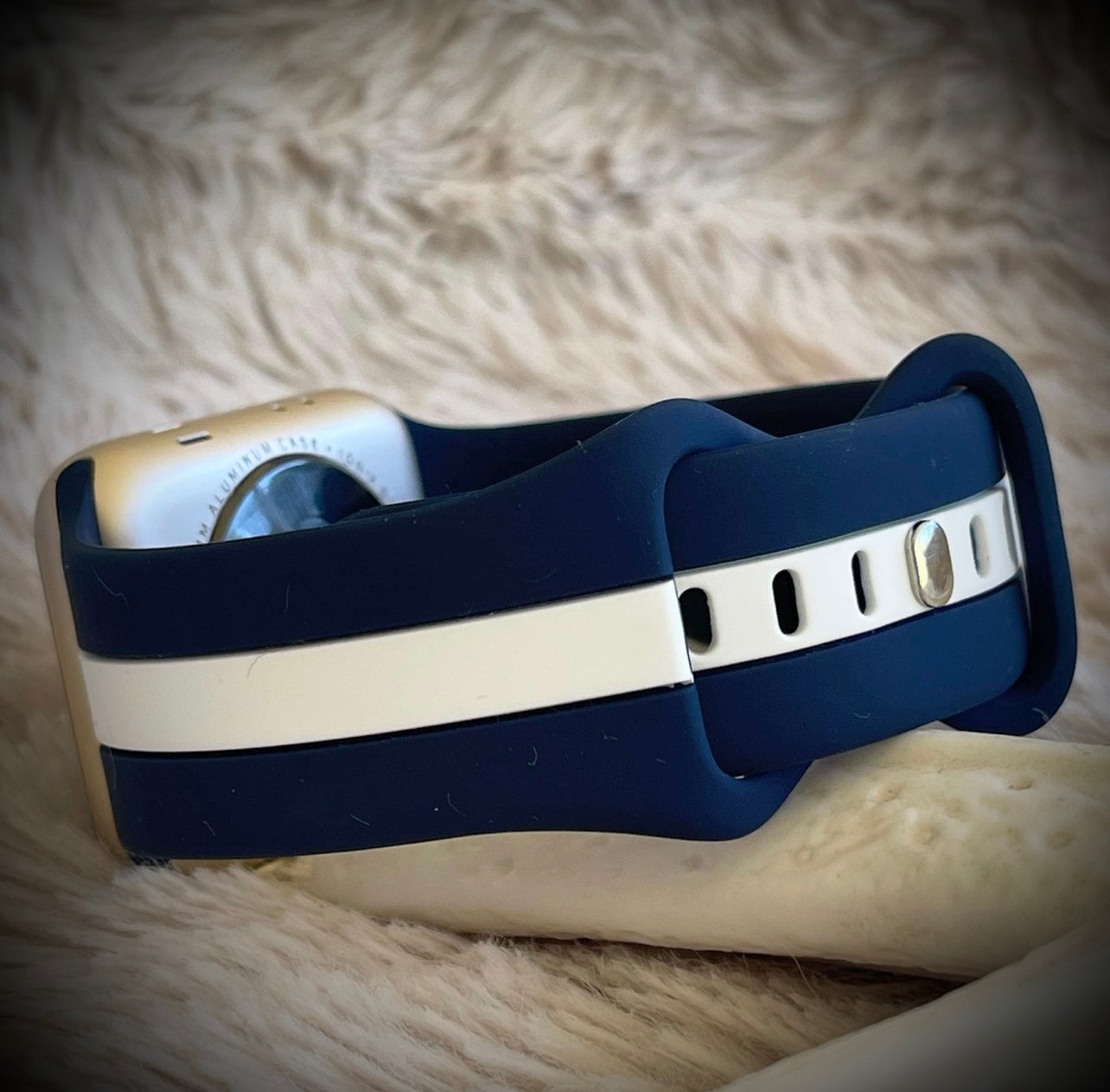 Cacha Mono Band - Navy/White