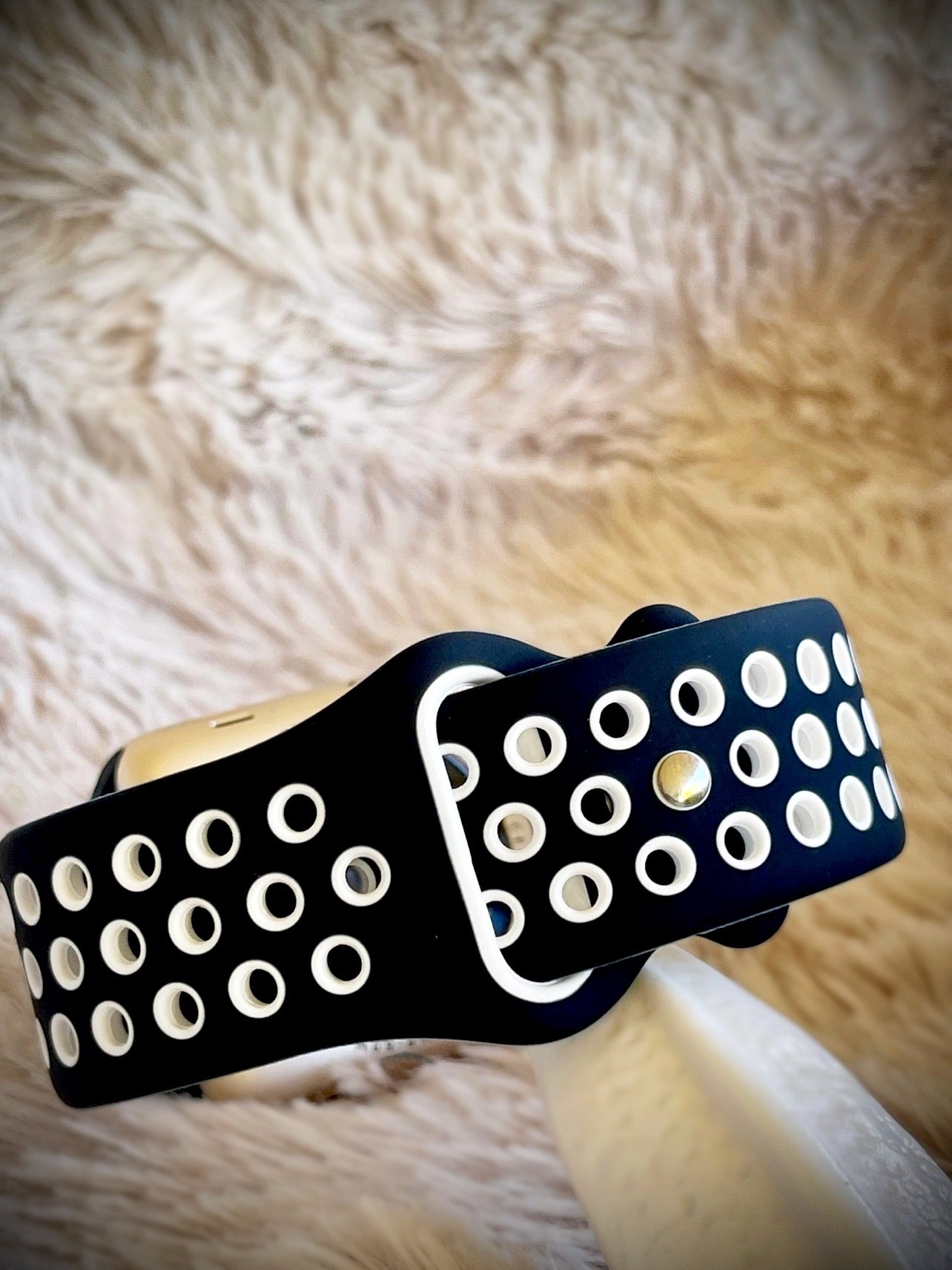 Cacha Sport Band - Black/White