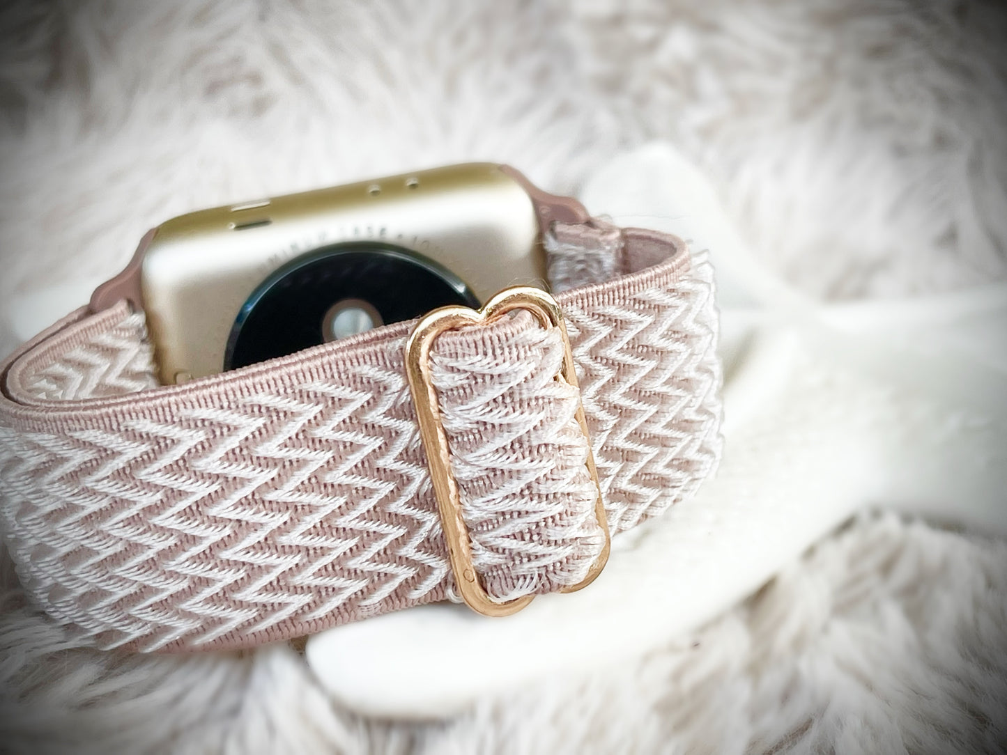 Cacha Nylon Loop Band - Dusty Pink