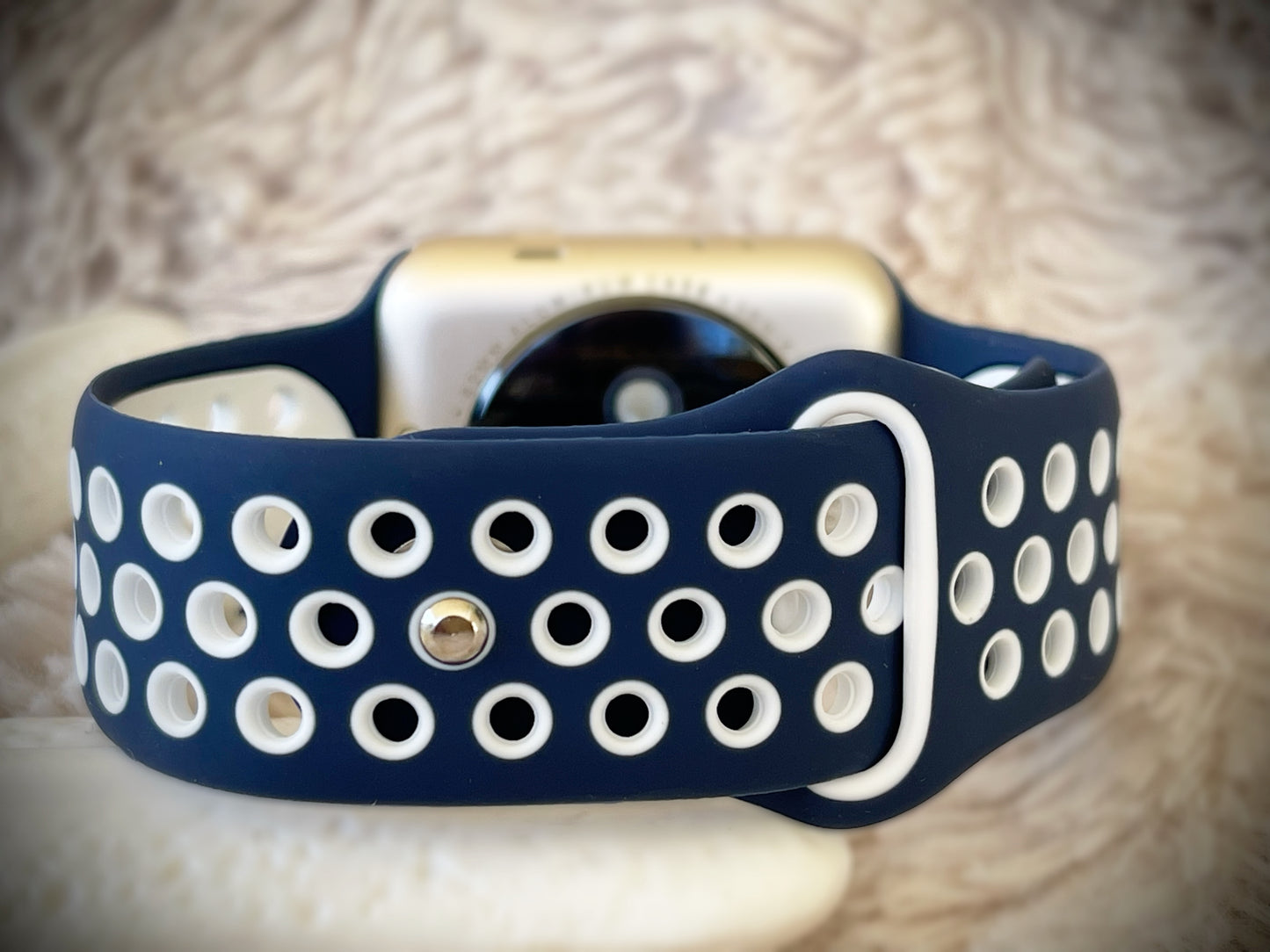 Cacha Sport Band - Blue/White