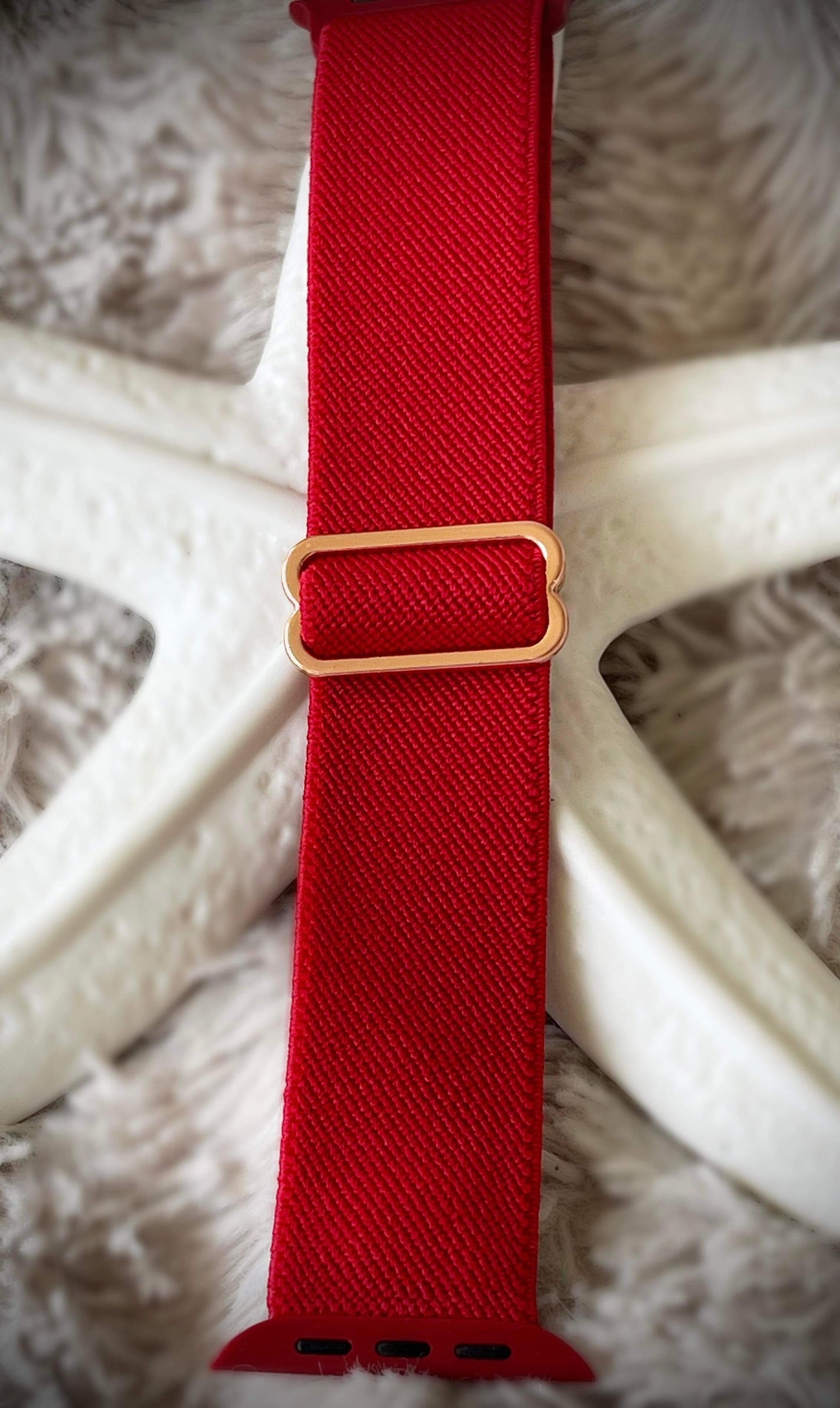 Cacha Nylon Loop Band - Red