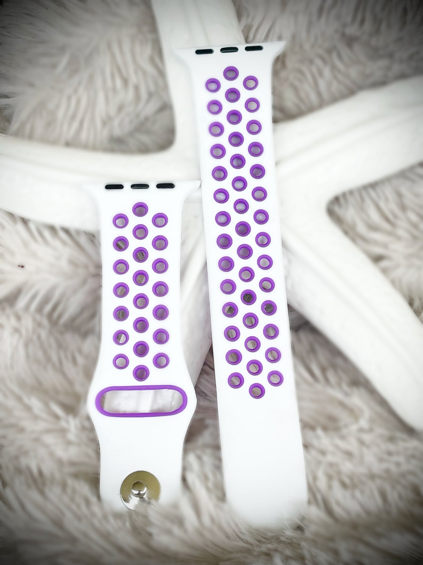 Cacha Sport Band - White/Purple