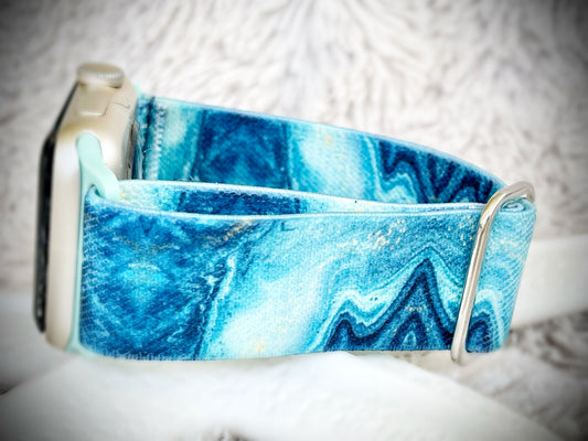 Cacha Nylon Loop Band - Ocean