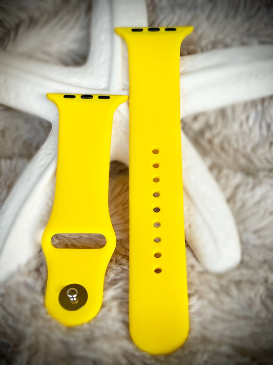 Cacha Silicone Band - Yellow