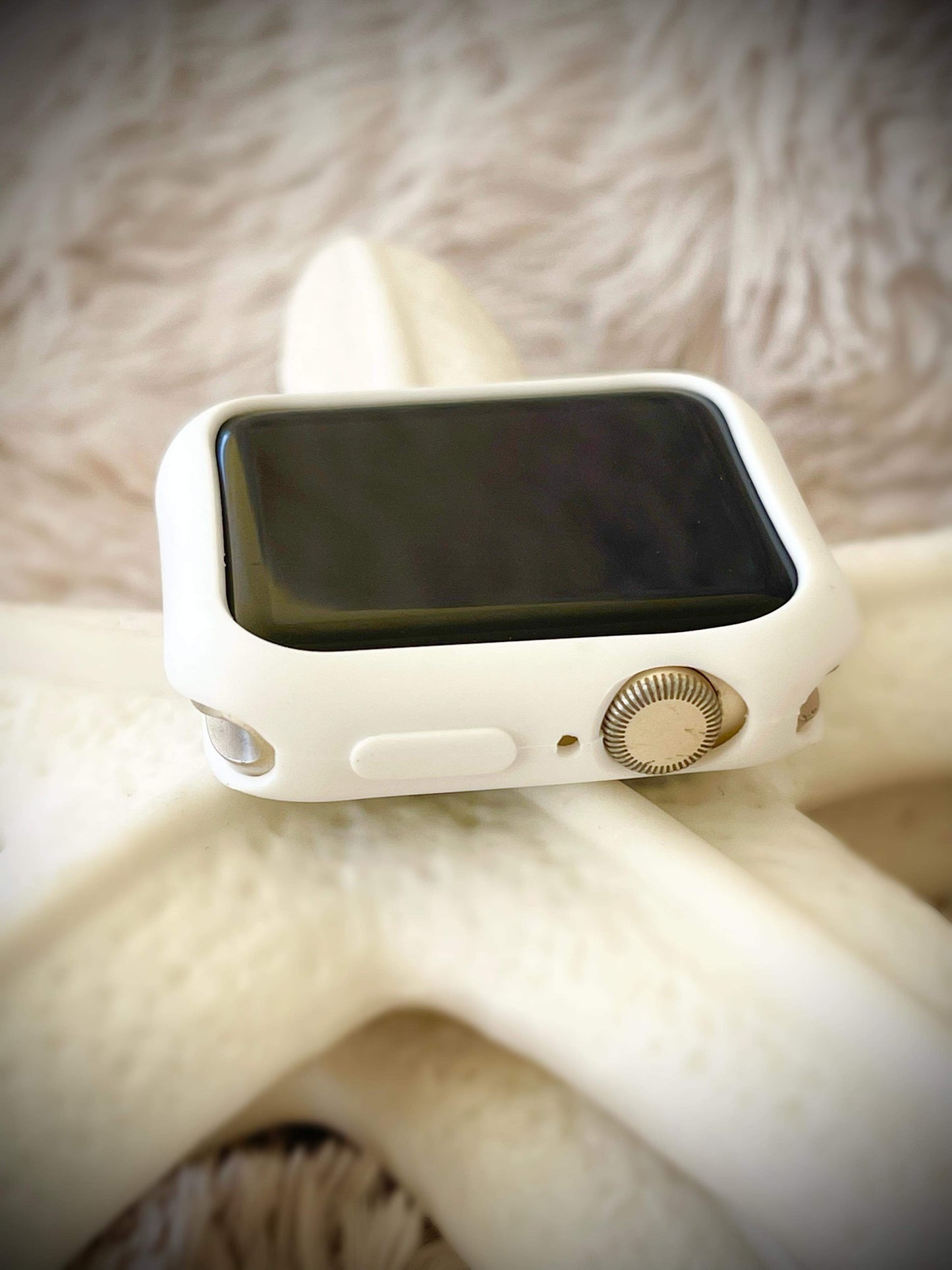 Cacha Watch Cover - White bumper