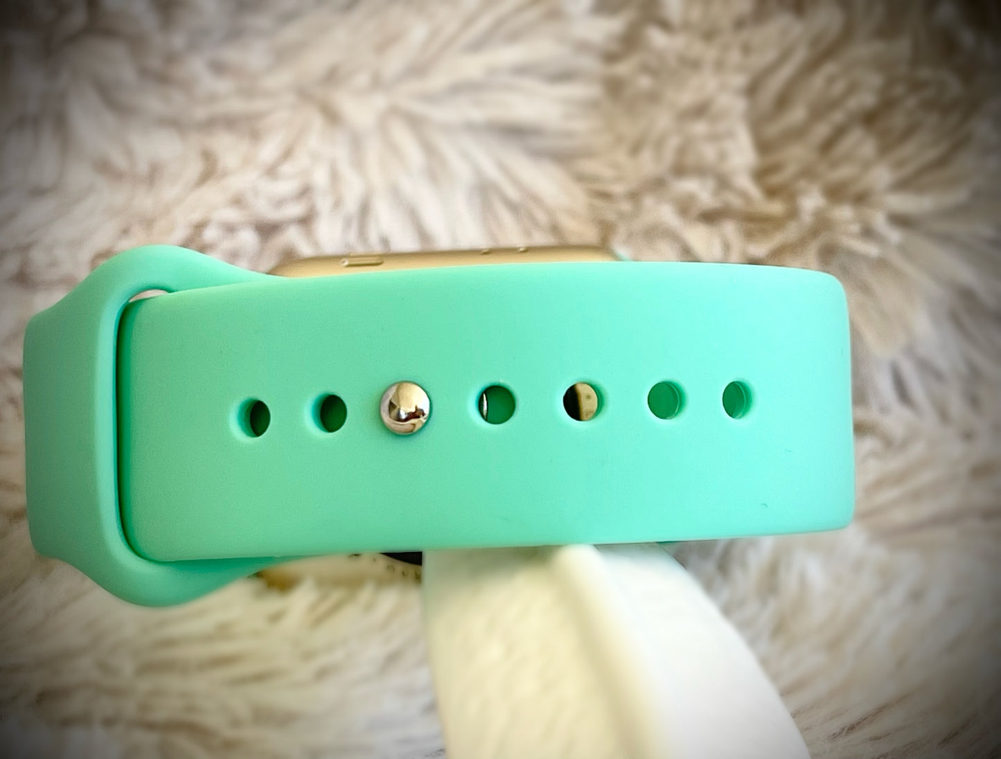 Cacha Silicone Band - Mint Green