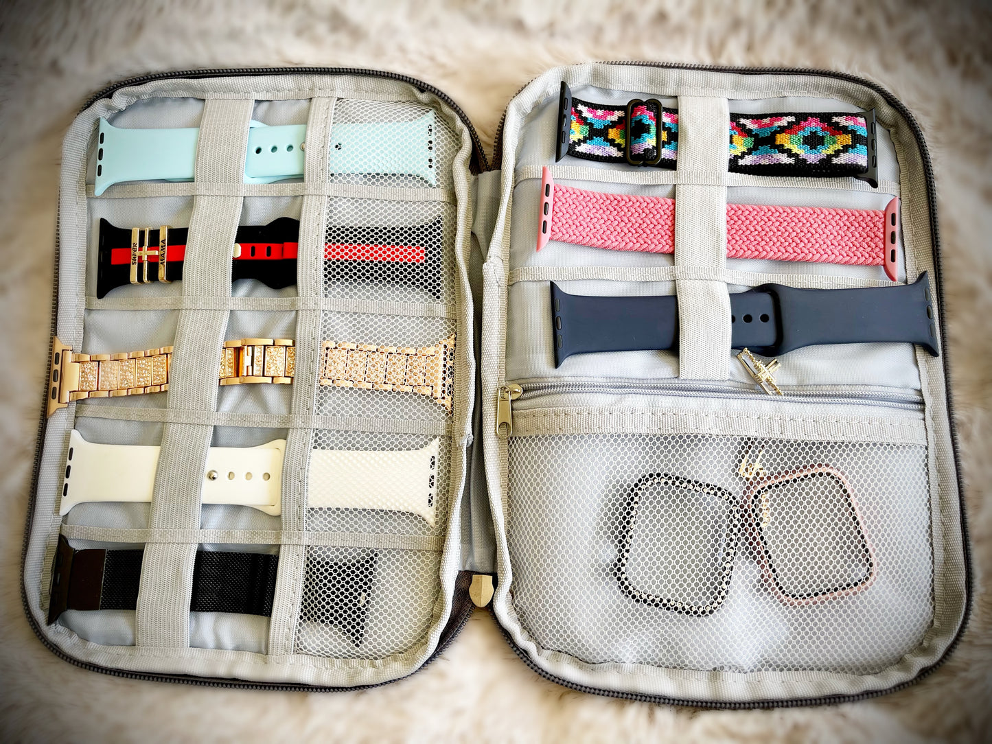 Cacha Watch Band Case - Grey