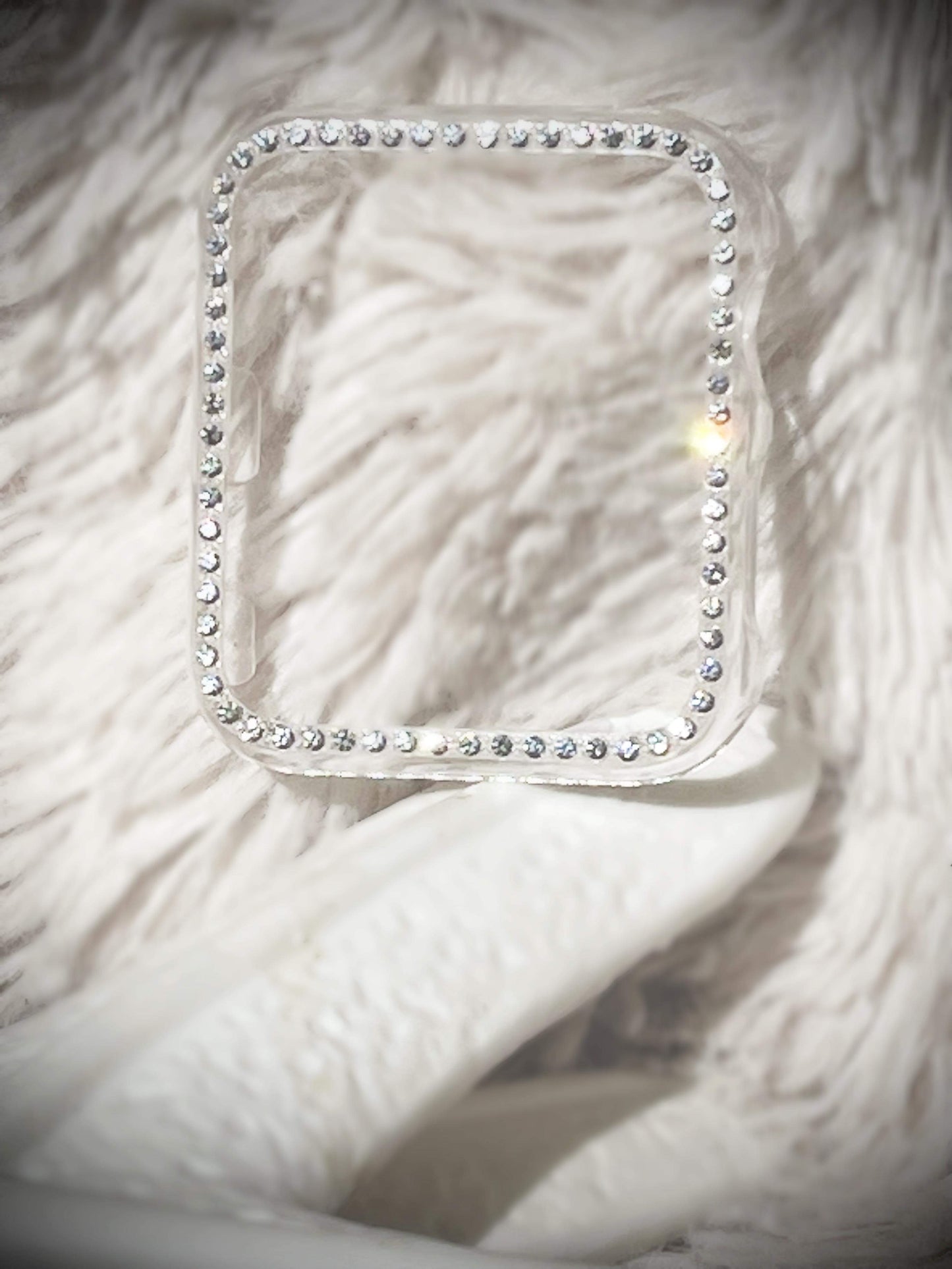 Cacha Watch Cover - Clear Rhinestone