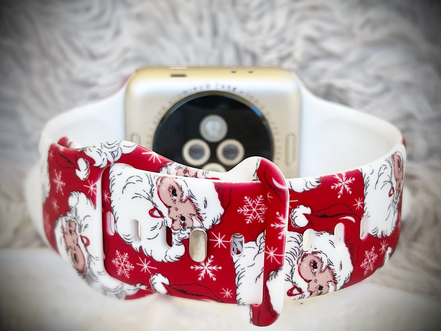 Cacha Silicone Christmas Band - Santa