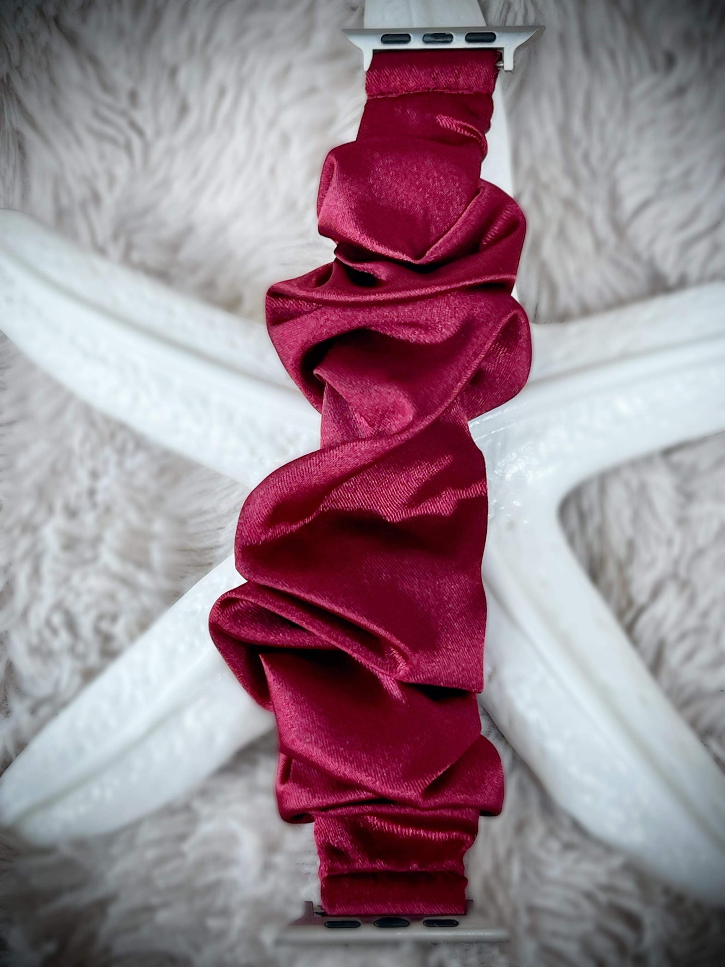 Cacha Scrunchie Band - Maroon