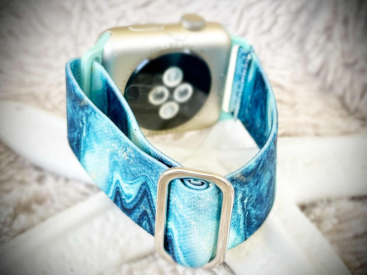 Cacha Nylon Loop Band - Ocean