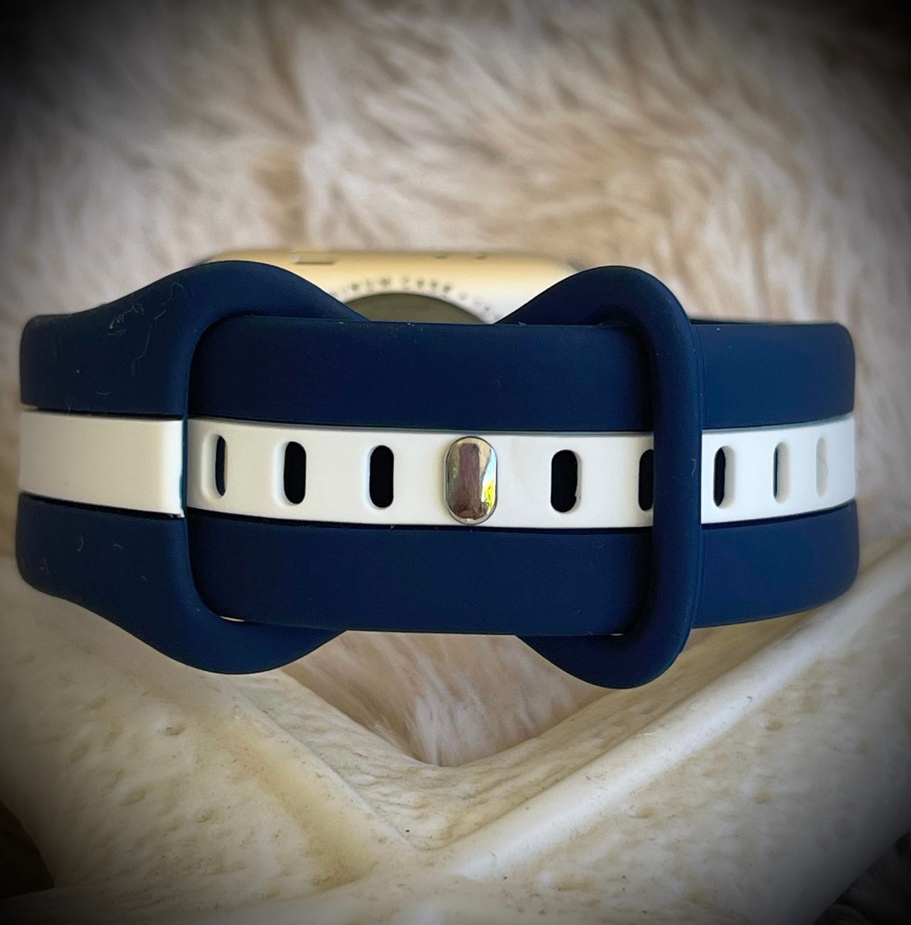Cacha Mono Band - Navy/White