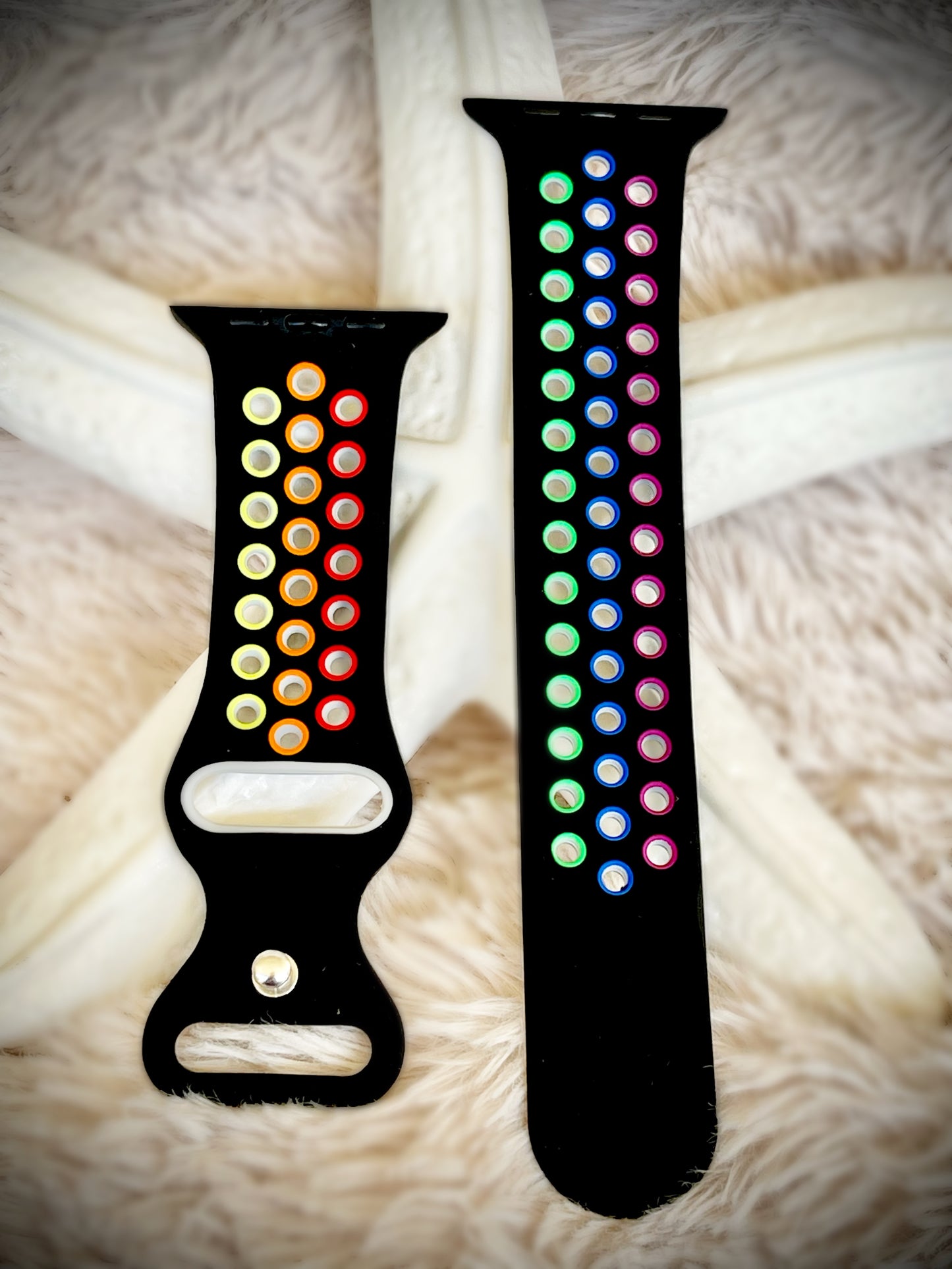 Cacha Sport Band - Rainbow Black