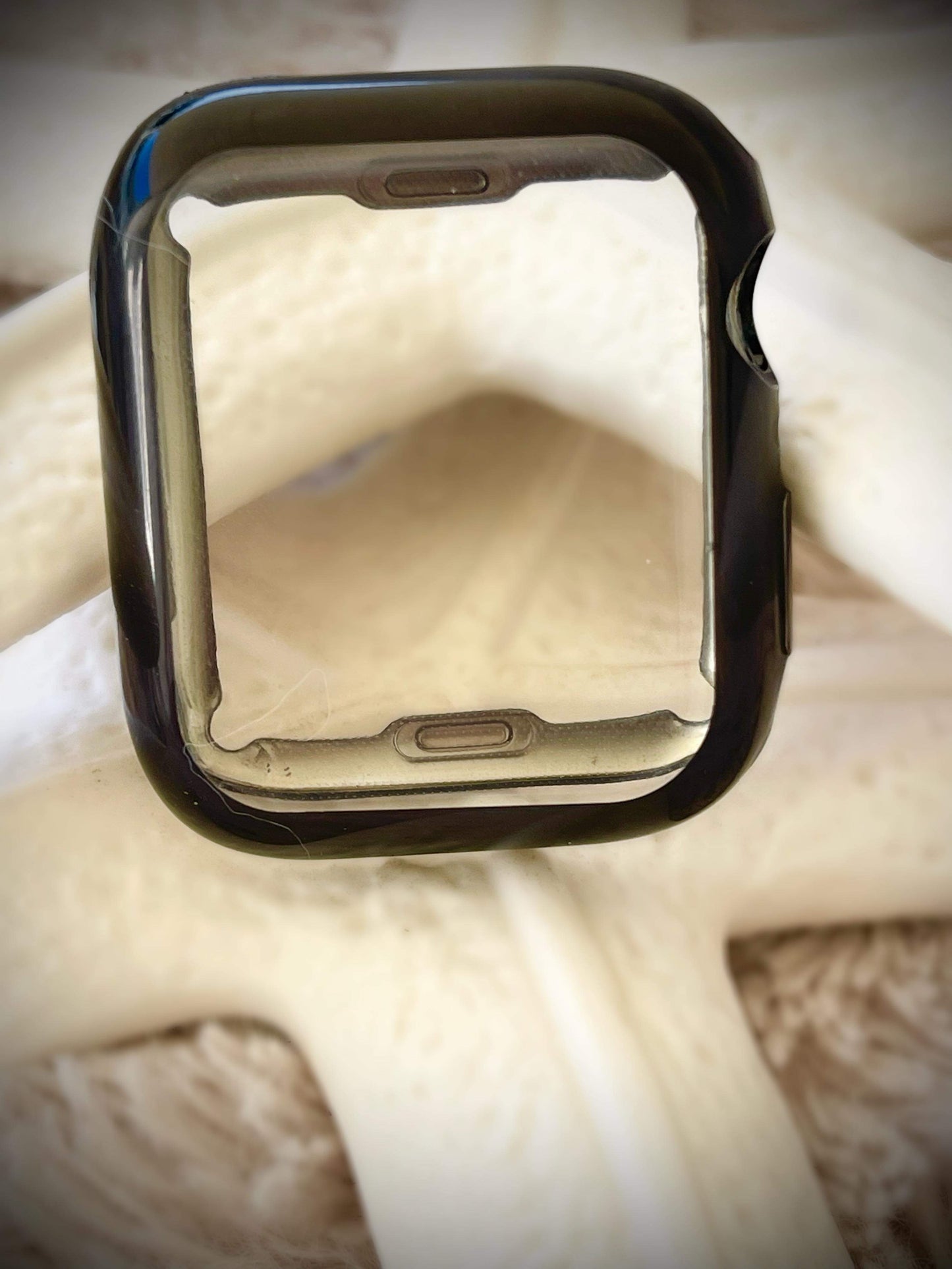 Cacha Watch Cover - Metallic Black
