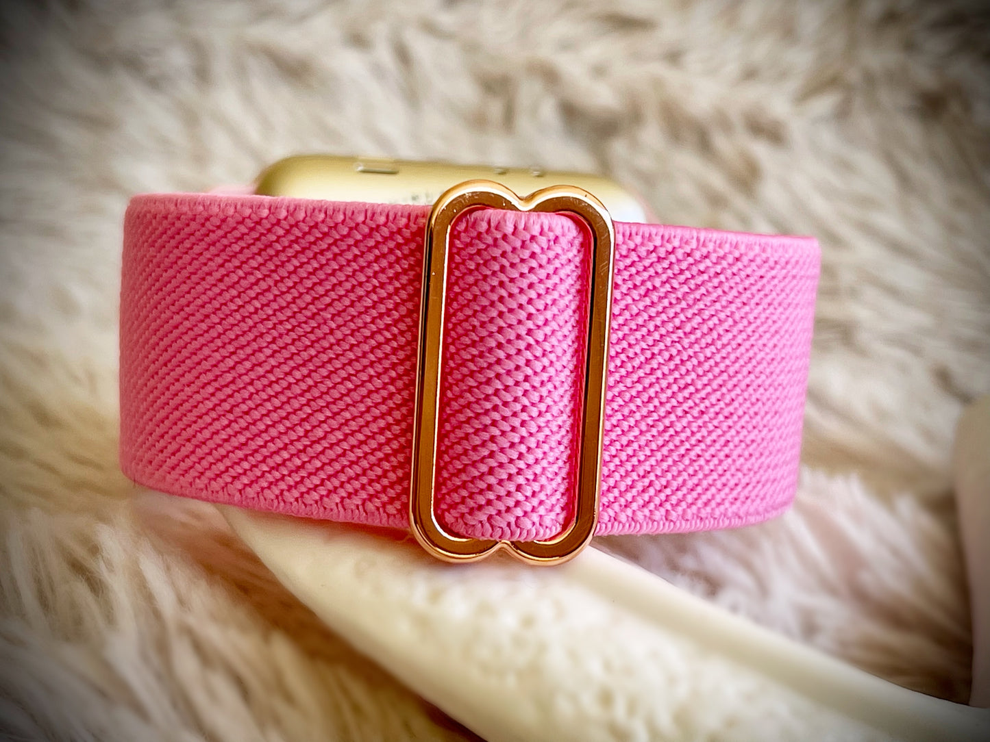 Cacha Nylon Loop Band - Hot Pink