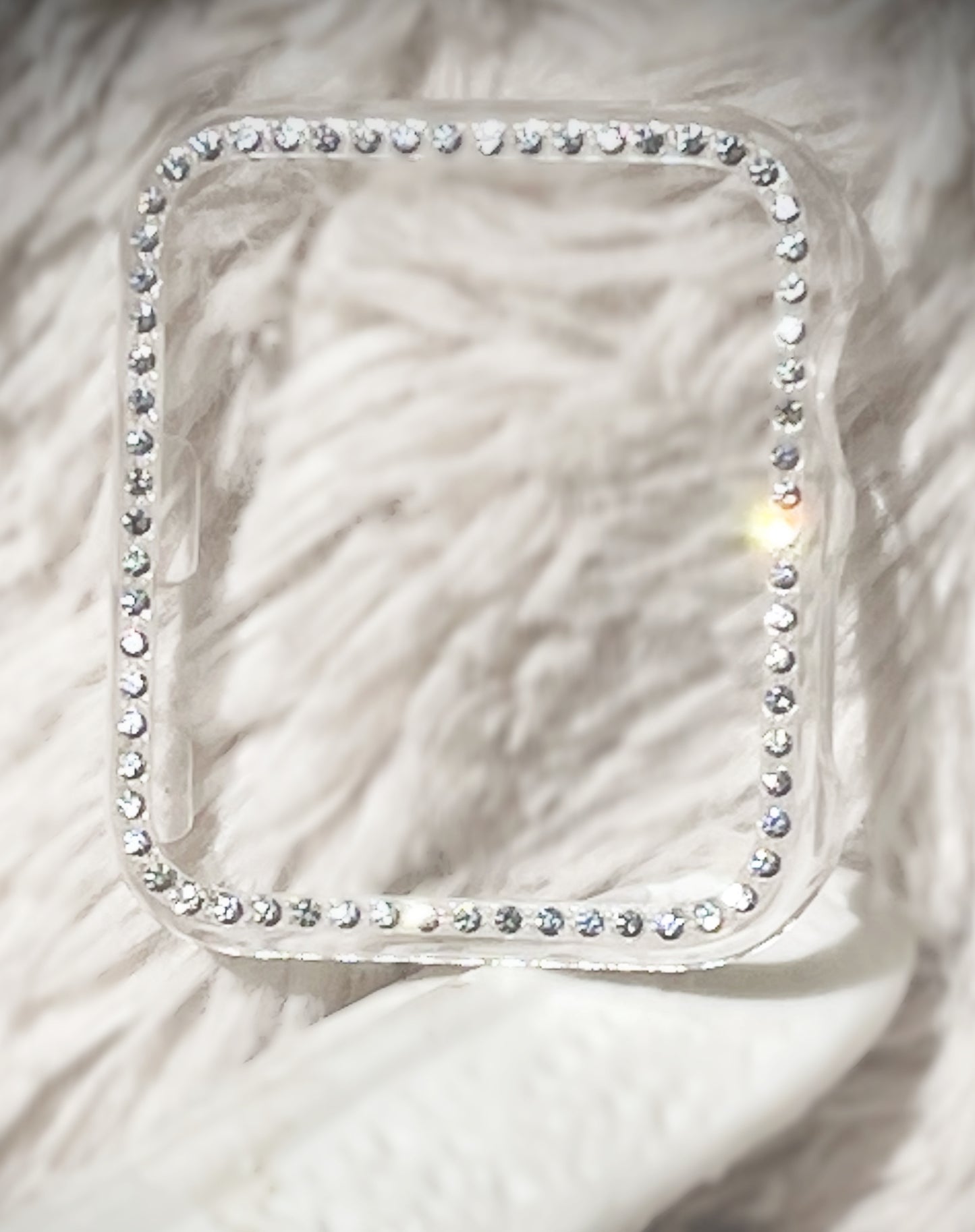 Cacha Watch Cover - Clear Rhinestone