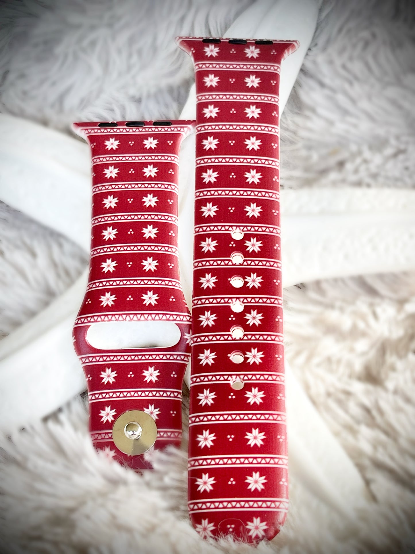 Cacha Silicone Christmas Band - Snowflake