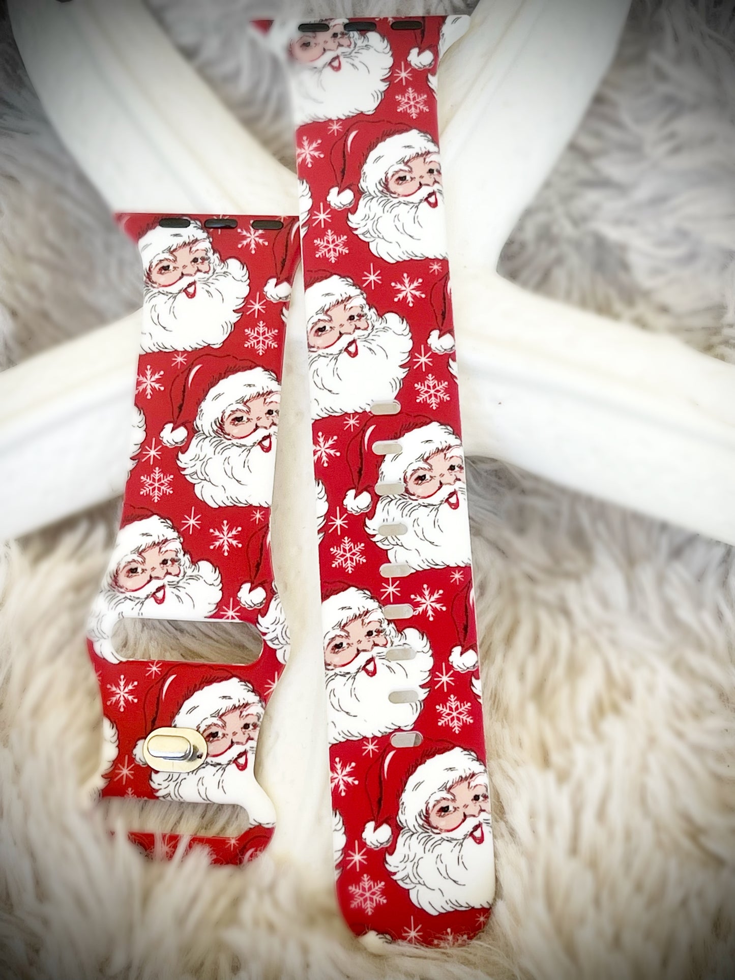 Cacha Silicone Christmas Band - Santa