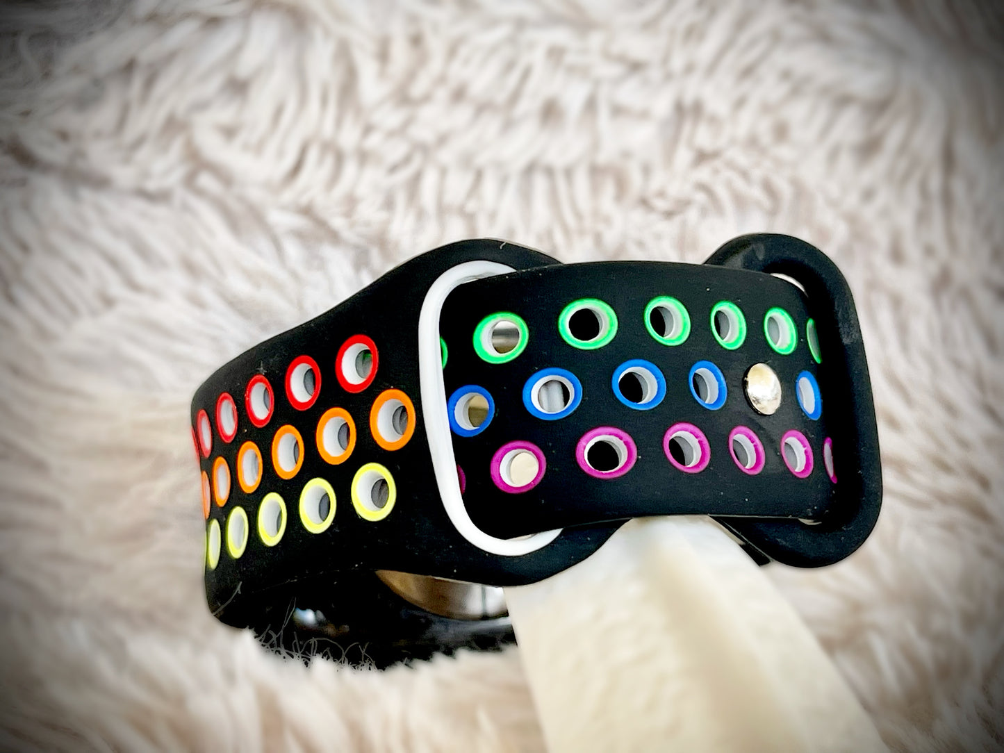 Cacha Sport Band - Rainbow Black