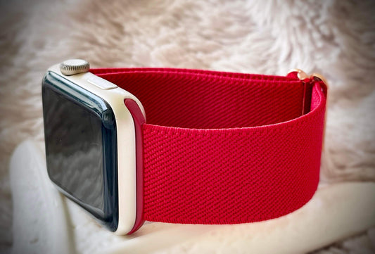 Cacha Nylon Loop Band - Red