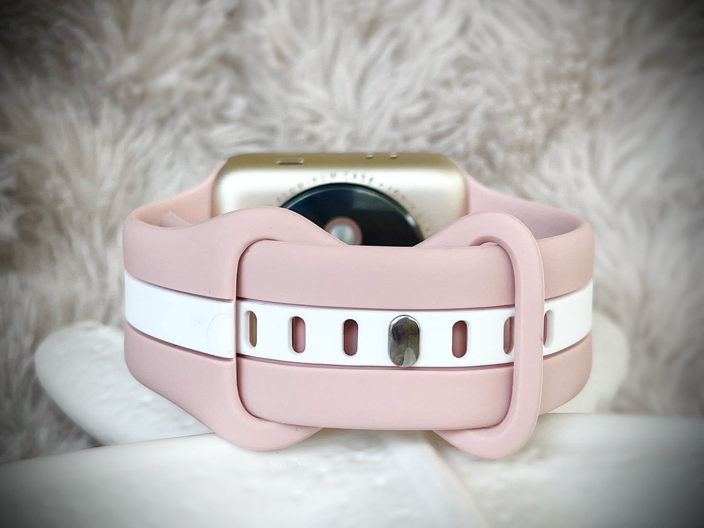 Cacha Mono Band - Pink/White