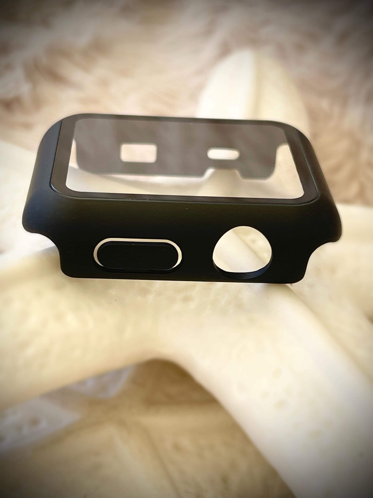 Cacha Watch Cover - Hard Black with protector