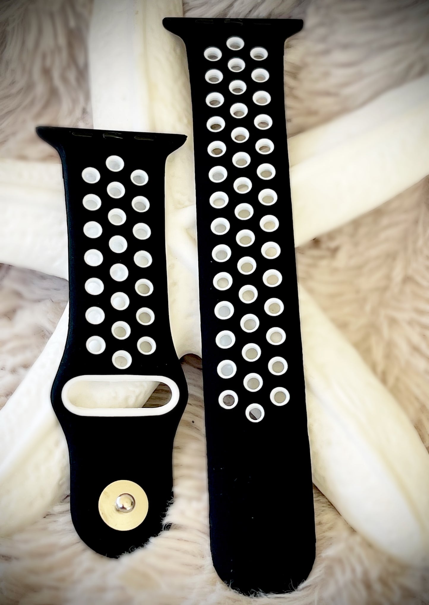 Cacha Sport Band - Black/White