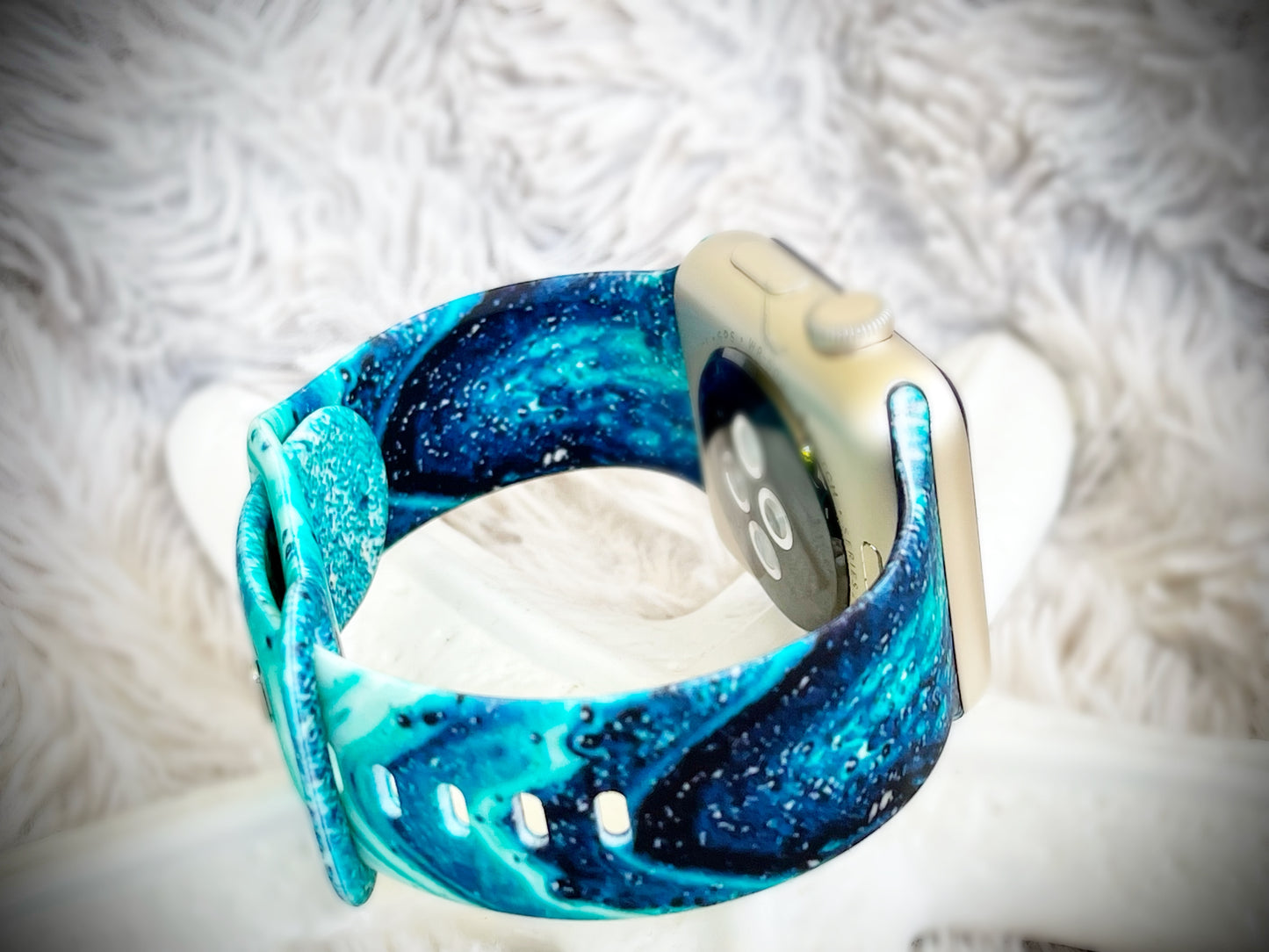 Cacha Silicone Design Band - Ocean