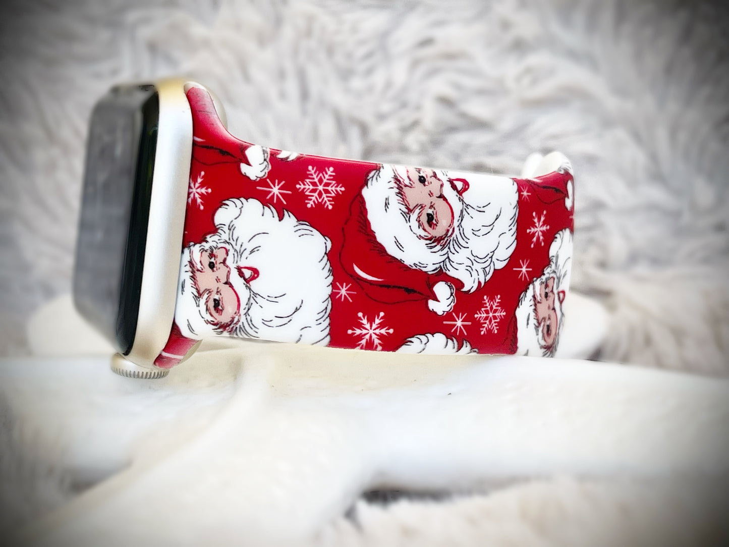 Cacha Silicone Christmas Band - Santa