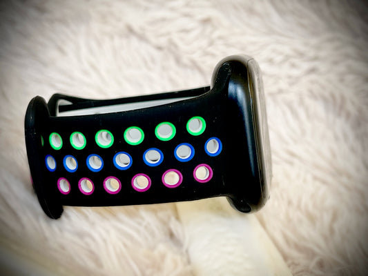 Cacha Sport Band - Rainbow Black