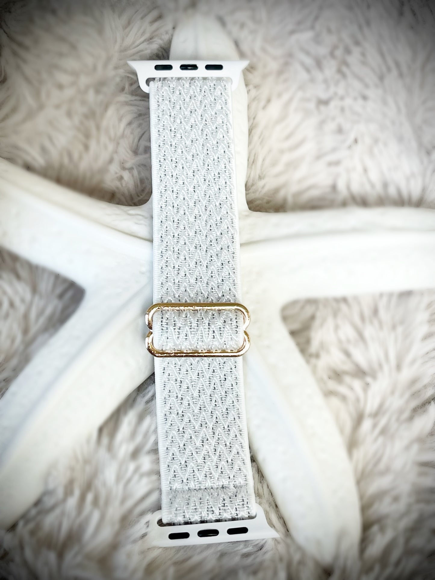 Cacha Nylon Loop Band - White
