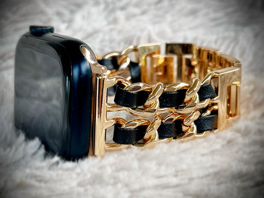 Cacha Rose Chain - Black
