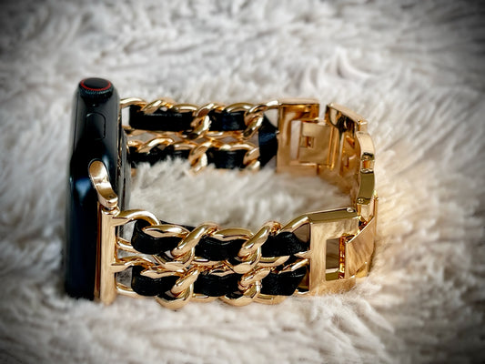 Cacha Rose Chain - Black