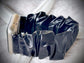 Cacha Scrunchie Band - Metalic Black