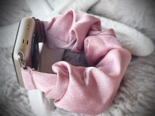 Cacha Scrunchie Band - Dusty Pink