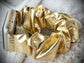 Cacha Scrunchie Band - Metalic Gold