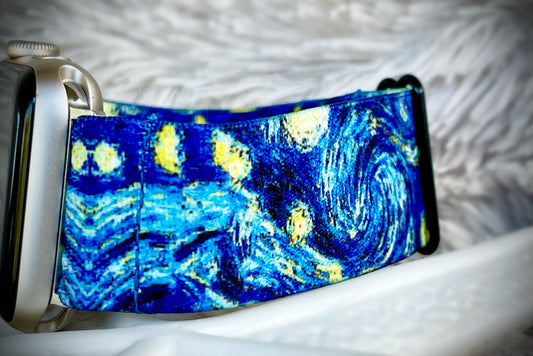 Cacha Nylon Loop Band - Blue/Yellow