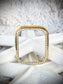 Cacha Watch Cover - Gold Rhinestone